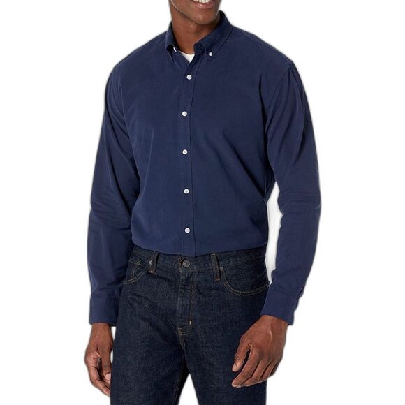 Amazon Essentials Men's Regular-Fit Long-Sleeve Oxford Shirt (614) - Picture 1 of 6